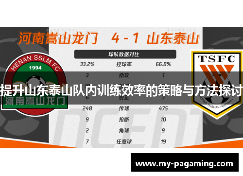 提升山东泰山队内训练效率的策略与方法探讨