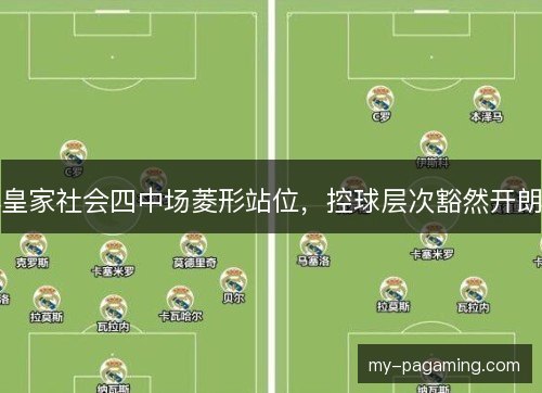 皇家社会四中场菱形站位，控球层次豁然开朗